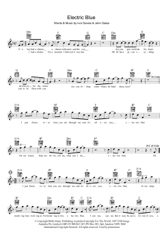 Electric Blue von Icehouse (Download) 