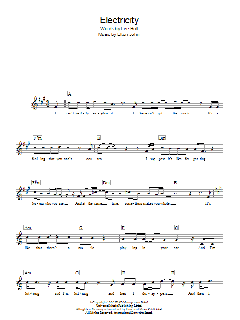 Electricity von Elton John (Download) 