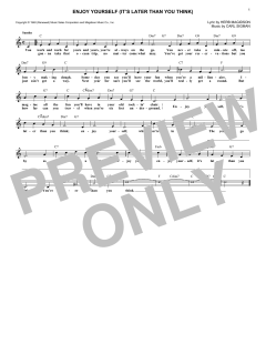 Enjoy Yourself von Carl Sigman (Download) 