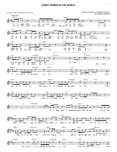 Every Woman In The World von Air Supply (Download) 