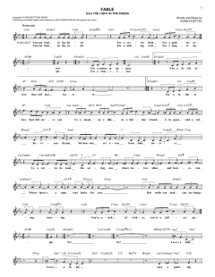 Fable von Adam Guettel (Download) 