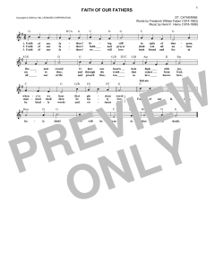 Faith Of Our Fathers von Frederick William Faber (Download) 