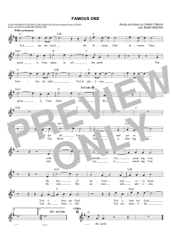 Famous One von Chris Tomlin (Download) 