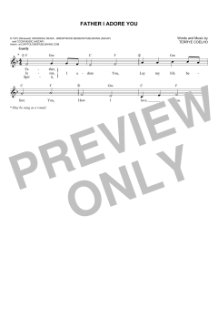 Father I Adore You von Terrye Coelho (Download) 