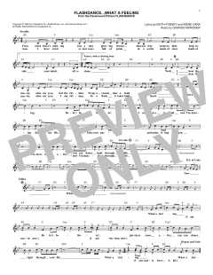 Flashdance...What A Feeling von Irene Cara (Download) 