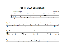 For He Is An Englishman von Arthur Seymour Sullivan (Download) 