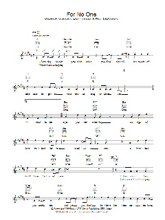 For No One von The Beatles (Download) 