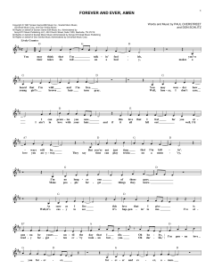 Forever And Ever, Amen von Randy Travis (Download) 