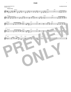 Four von John Coltrane (Download) 