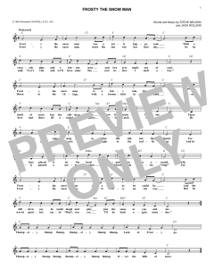 Frosty The Snow Man von Steve Nelson (Download) 