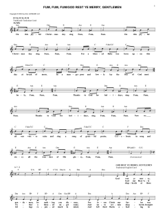 Fum, Fum, Fum/God Rest Ye Merry, Gentlemen Christmas Medley von Various (Download) 