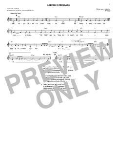 Gabriel's Message von Sting (Download) 