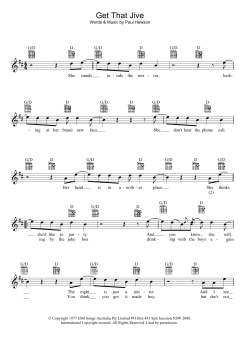 Get That Jive von Paul Hewson (Download) 