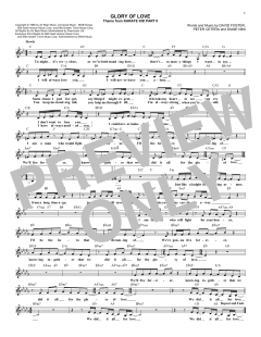 Glory Of Love von Peter Cetera (Download) 