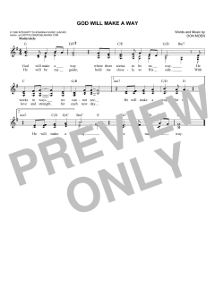 God Will Make A Way von Don Moen (Download) 