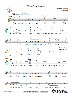 Goin' to Israel von Rick Recht (Download) 