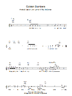 Golden Slumbers von The Beatles (Download) 