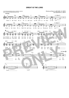 Great Is The Lord von Michael W. Smith (Download) 