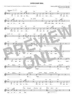 Gypsy In My Soul von Moe Jaffe (Download) 