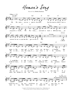 Haman's Song (Download) 