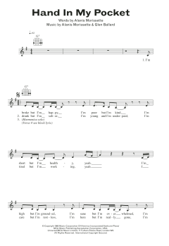 Hand In My Pocket von Alanis Morissette (Download) 