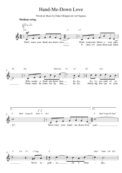 Hand Me Down (Download) 