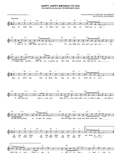 Happy, Happy Birthday To You von Patricia Silversher (Download) 