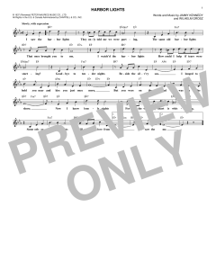 Harbor Lights von Willie Nelson (Download) 