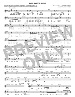 Hard Habit To Break von Chicago (Download) 