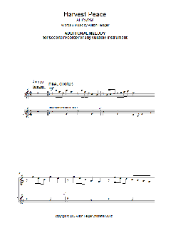 Harvest Peace (Download) 