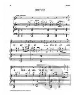 Shakespeare-Songs von Wolfgang Fortner 