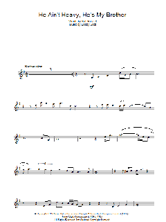 He Ain't Heavy, He's My Brother von The Hollies (Download) 