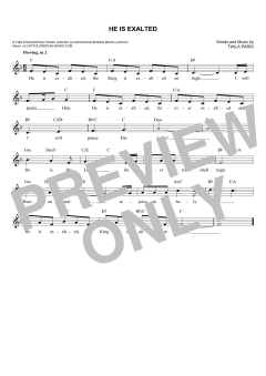 He Is Exalted von Twila Paris (Download) 