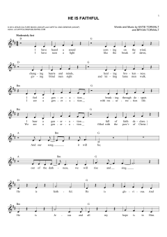 He Is Faithful von Bryan Torwalt (Download) 