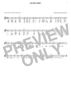 He Paid A Debt (Download) 