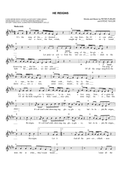 He Reigns von Newsboys (Download) 