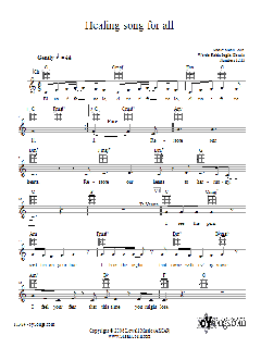 Healing Song For All von Susan Colin (Download) 