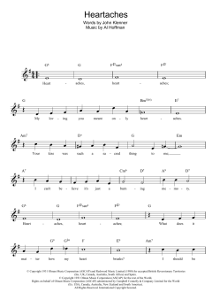 Heartaches (Download) 
