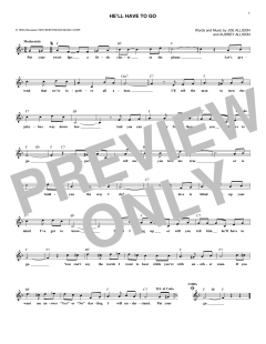 He'll Have To Go von Jim Reeves (Download) 