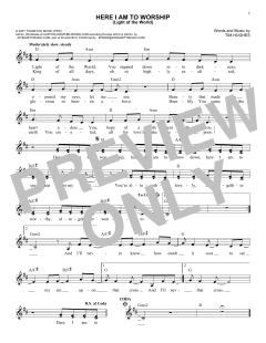 Here I Am To Worship von Tim Hughes (Download) 