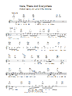 Here, There And Everywhere von The Beatles (Download) 