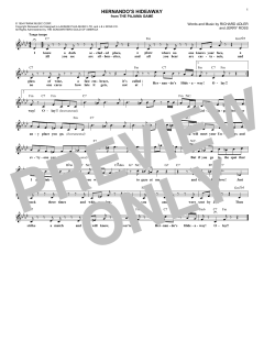 Hernando's Hideaway von Jerry Ross (Download) 