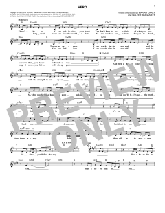 Hero von Mariah Carey (Download) 