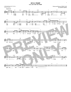 He's A Tramp von Peggy Lee (Download) 