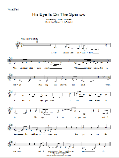 His Eye Is On The Sparrow von Mahalia Jackson (Download) 