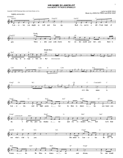 His Name Is Lancelot von Eric Idle (Download) 