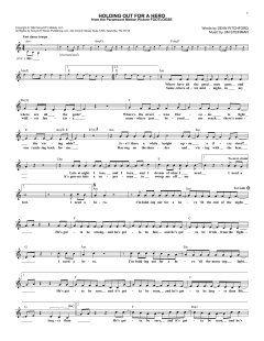 Holding Out For A Hero von Bonnie Tyler (Download) 