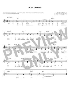Holy Ground von Christopher Beatty (Download) 