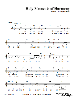Holy Moments of Harmony von Marge Eiseman (Download) 