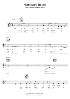 Homeward Bound von Simon & Garfunkel (Download) 